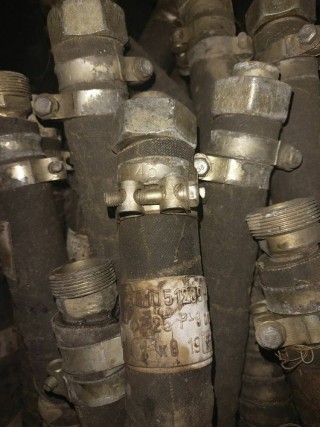 Manual pump pumping BKF-4 and others.