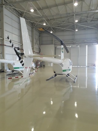 Helicopter Robinson R44 Raven II Police