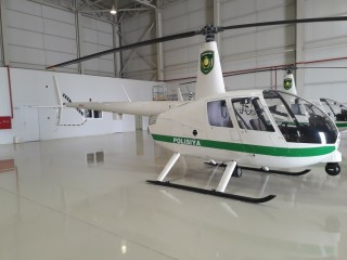 Helicopter Robinson R44 Raven II Police