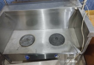 Delivery line, food warmer, counters