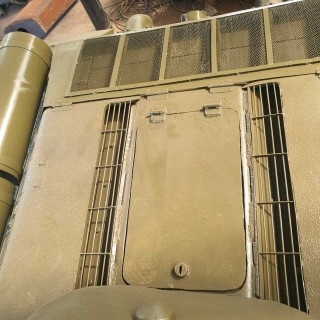 Tank T-34-76, copy on the move