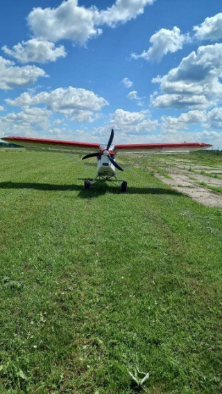 Single seat ultralight aircraft