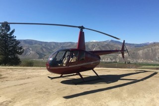 Rent, helicopter Robinson R44