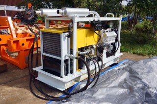 Installation of horizontal drilling UGB 6