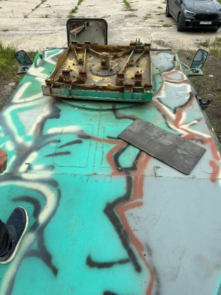 BTR-80 KSHM, demilitarized