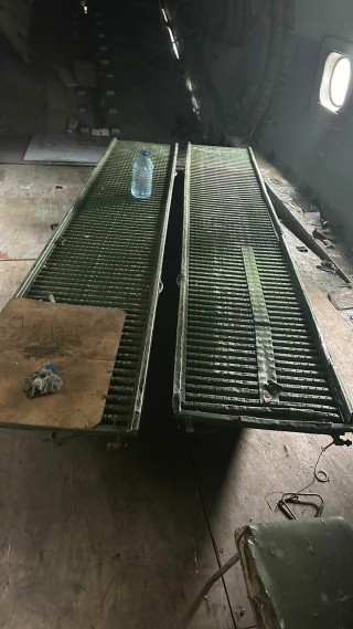 Ramp from the An-12 aircraft