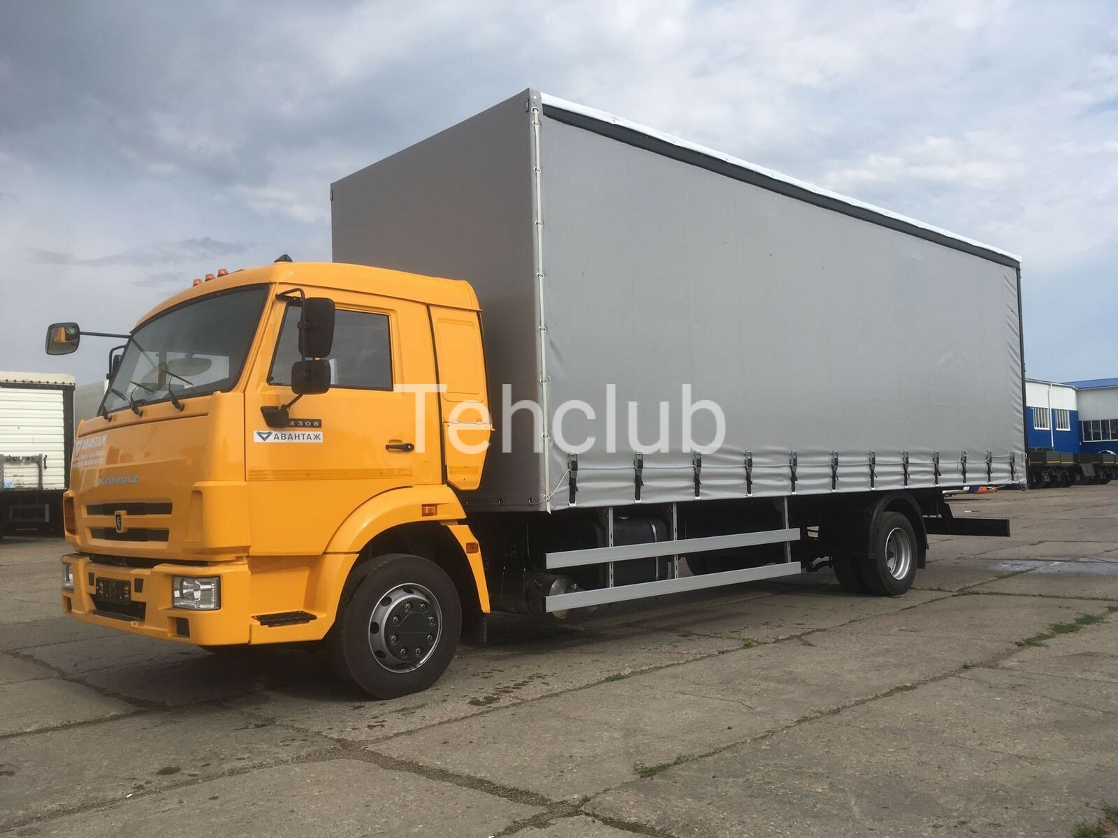 KAMAZ 4308 curtain-sided фото 1