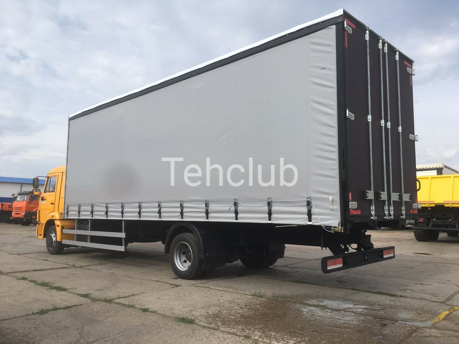 KAMAZ 4308 curtain-sided фото 2