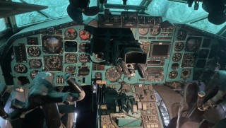 Tu-154 cabin