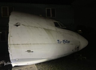 Tu-154 cabin
