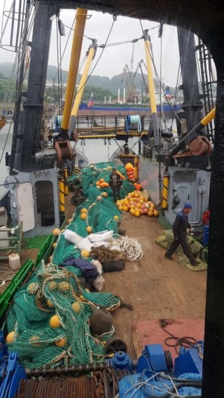 Fishing boat Laukuva