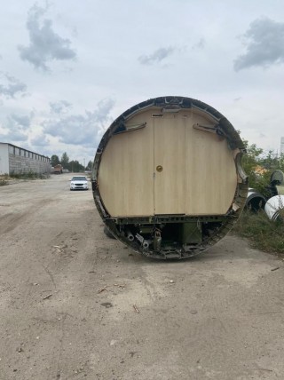 Cabin with part of the fuselage Tu-134