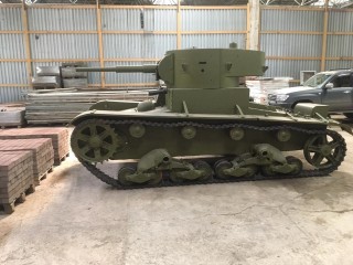 Tank T-26, demilitarized