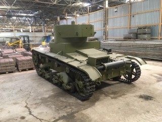 Tank T-26, demilitarized