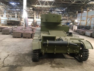 Tank T-26, demilitarized
