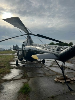 Mi-2 helicopter simulator
