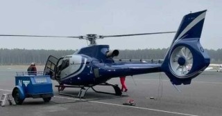 The helicopter Eurocopter EC130