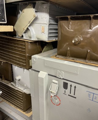 Air-oil radiator 2404A