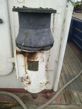 Dismantling of the vessel SChS 225