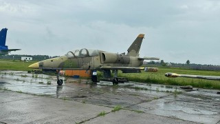 Airplane L-39 aviation monument