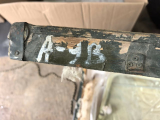 Cabin glass left A9V