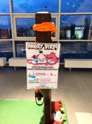 Angry birds attraction
