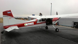 CESNA aircraft 180J.
