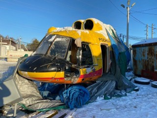 Fuselage from the Mi-171 helicopter