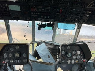 Cabin from the Mi-8 helicopter