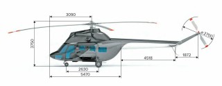 Helicopter "Scout" transport and passenger