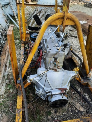 Engine on ZIL-157