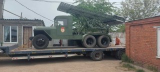 ZIS-6M, BM-13 "Katyusha", replica