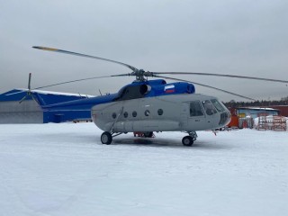 The Mi-8t helicopter