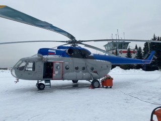 The Mi-8t helicopter