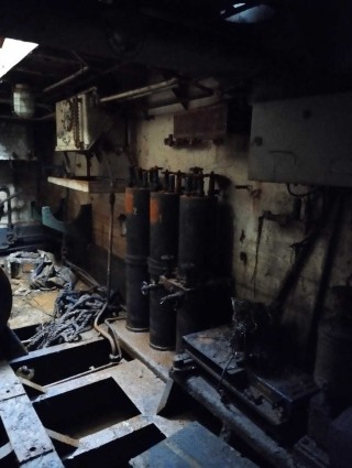 Spare parts for self-propelled floating crane PK-80