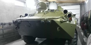 BTR-80 for installation on a pedestal