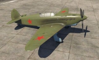Airplane Yak-1, copy