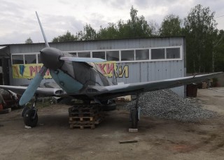 Yak-3 aircraft, replica