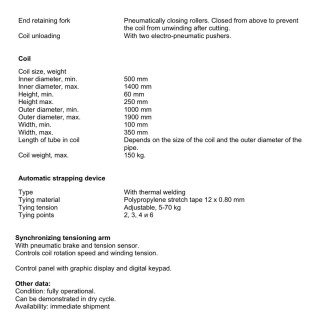 Automatic two -bearing machine CAL