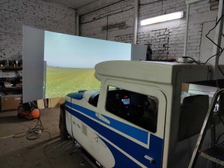 Flight and navigation simulator of the aircraft "Cessna-172s"