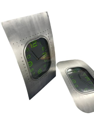 Boeing airplane fuselage clock