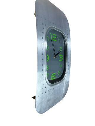 Boeing airplane fuselage clock