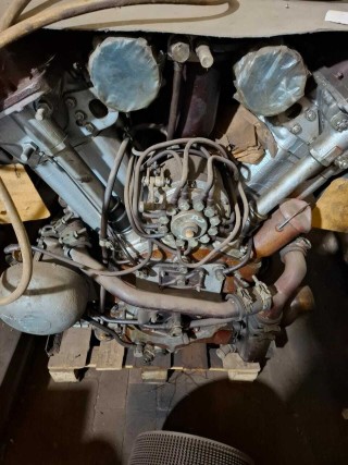 V-2 engine from the T-34 tank