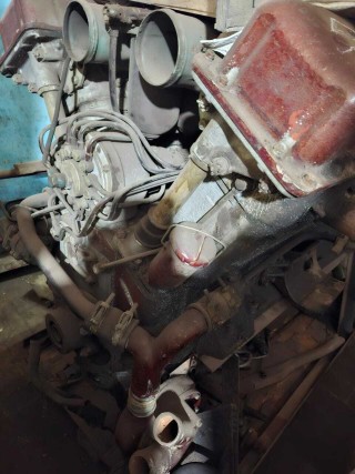 V-2 engine from the T-34 tank