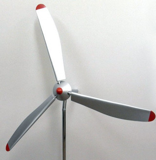 Propeller plane, layout