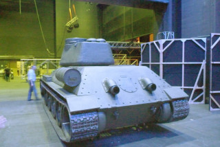 Tank T-34-85, copy 1:1
