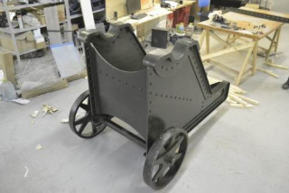 2-pound bomb cannon, mock-up