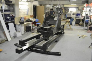 2-pound bomb cannon, mock-up