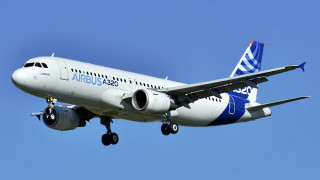 Airbus A320 airplane