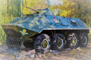 BTR-60 for the monument